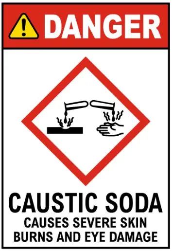 caustic soda danger