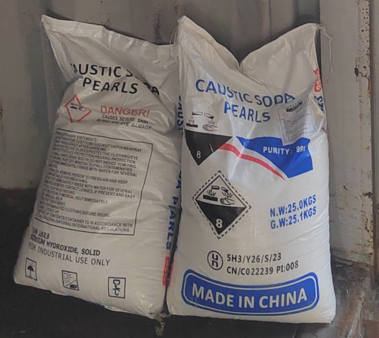 caustic soda usa packages to be used for construction industry