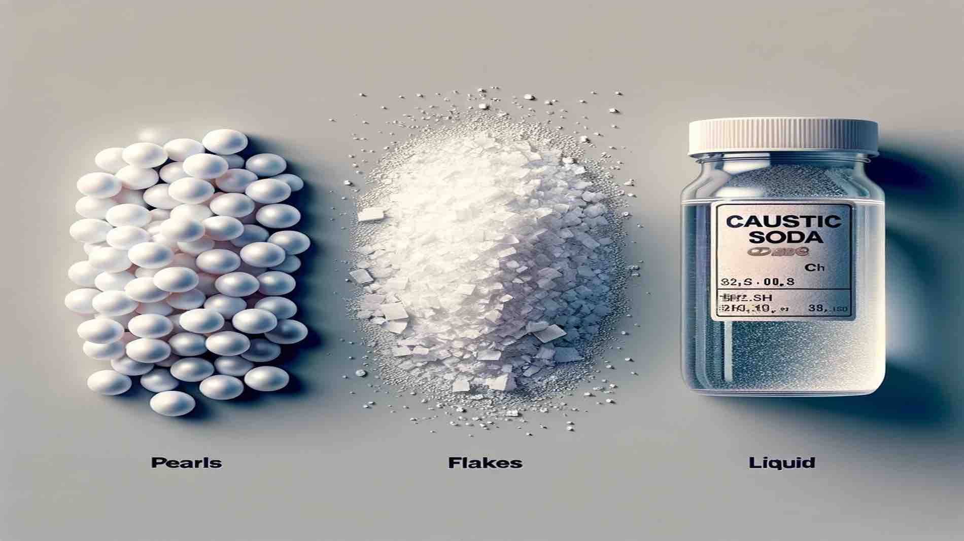 Different Forms of Caustic Soda