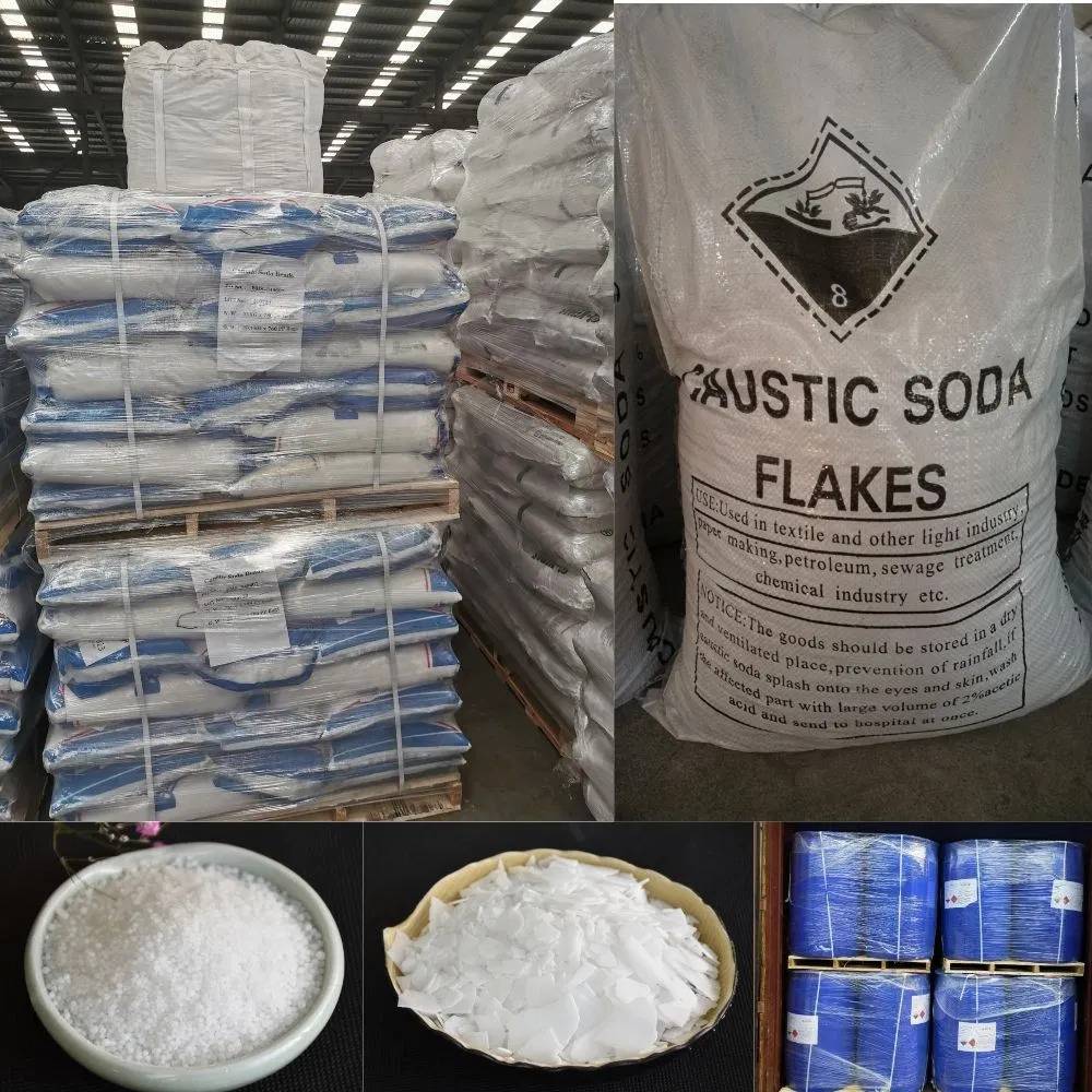 Sodium Hydroxide Solution vs Solid: What Bulk Users Need to Know (2026 Update) 5 Sodium hydroxide solution vs solid comparison showing caustic soda pearls, flakes, and liquid forms for industrial use